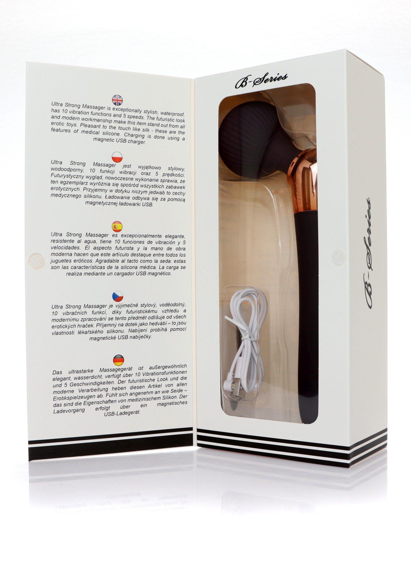 Stymulator-Massager Ultra Strong - Usb 10 Functions / 5 Speeds