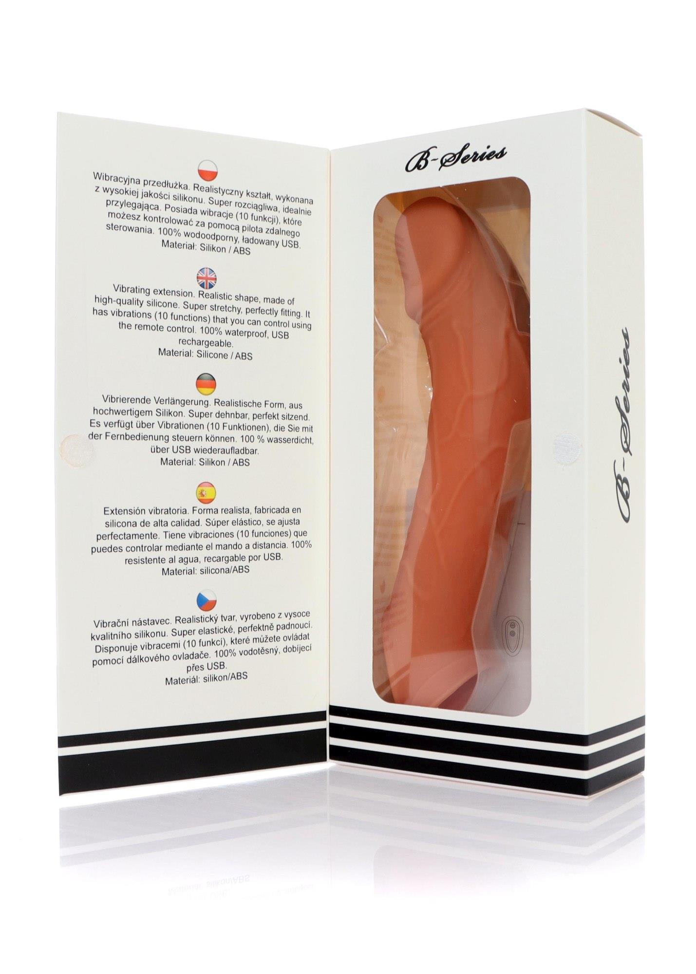 Stymulator - Vibrating Extension - Usb 10 Functions / Remote Control