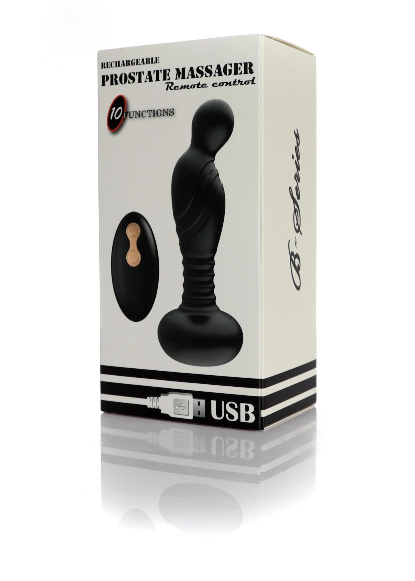 Stymulator - Striking Prostate Massager - Usb 10 Functions / Remote Control