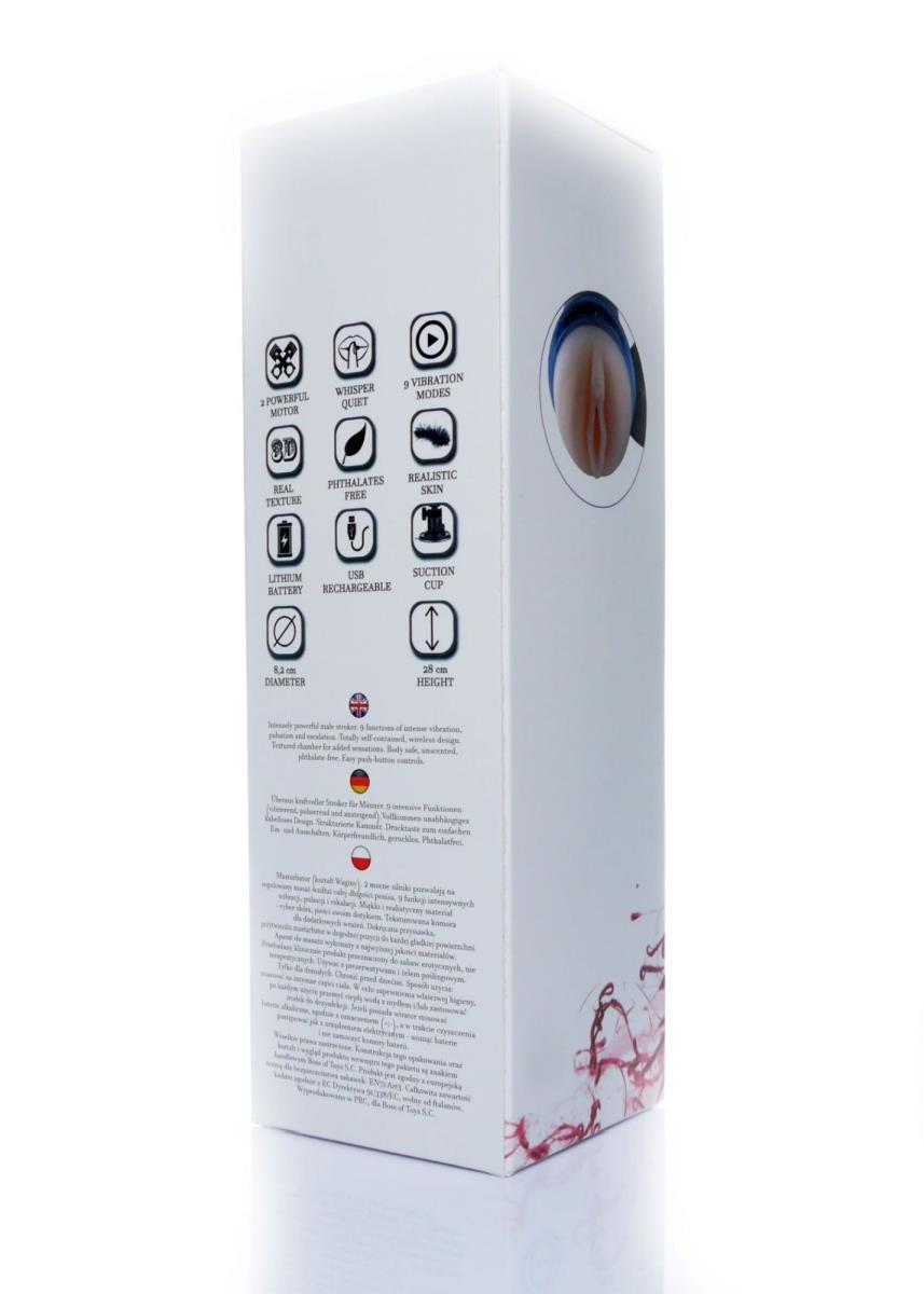 Masturbator-Vagina Delight 9-Function Usb