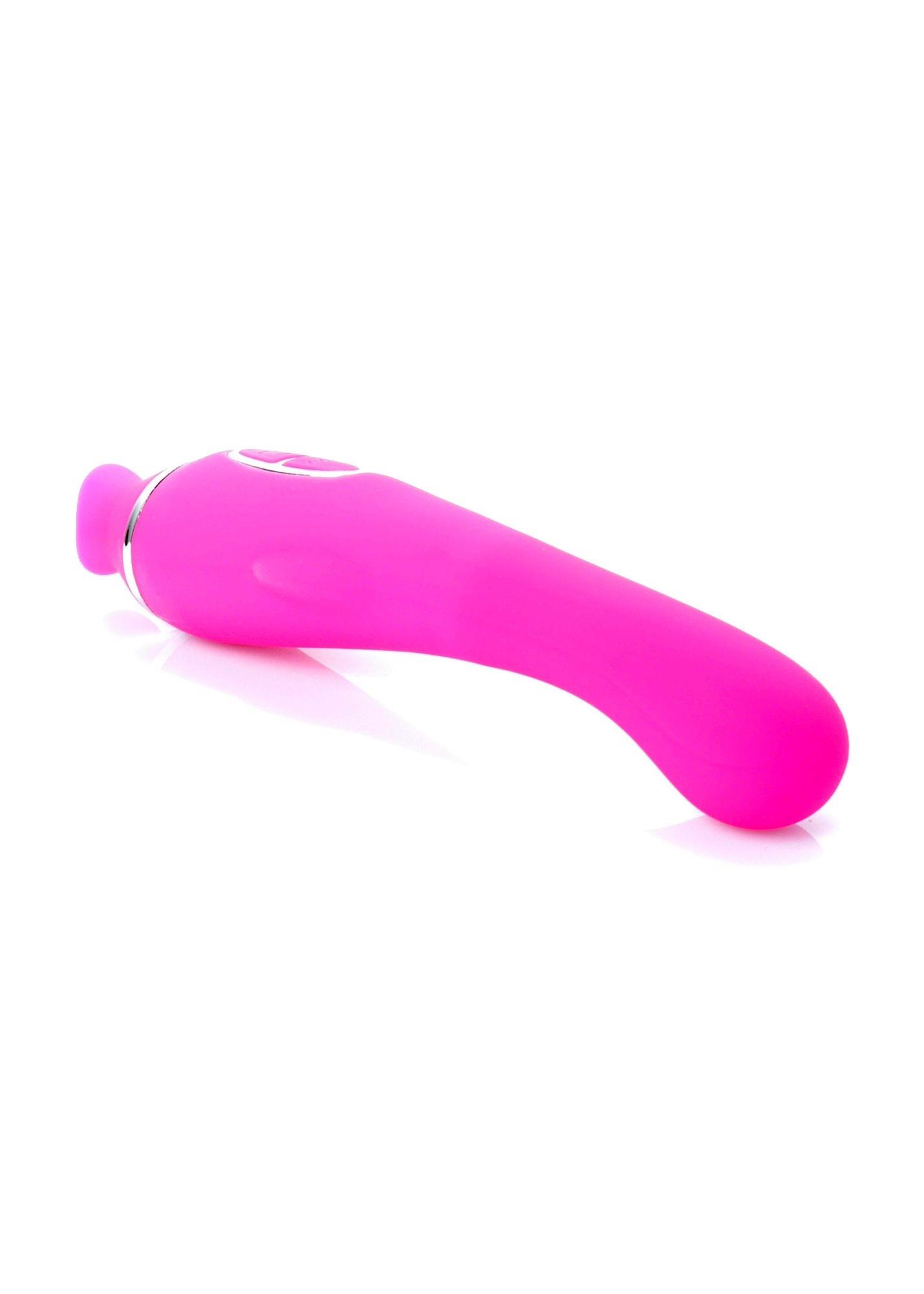 Vibrator-Helen Pink - 12 Vibration Functions / 8 Stimulation Functions Usb