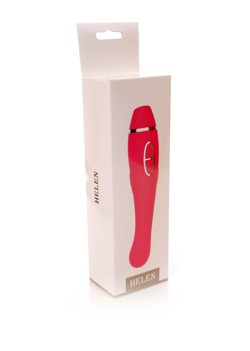 Vibrator-Helen Pink - 12 Vibration Functions / 8 Stimulation Functions Usb