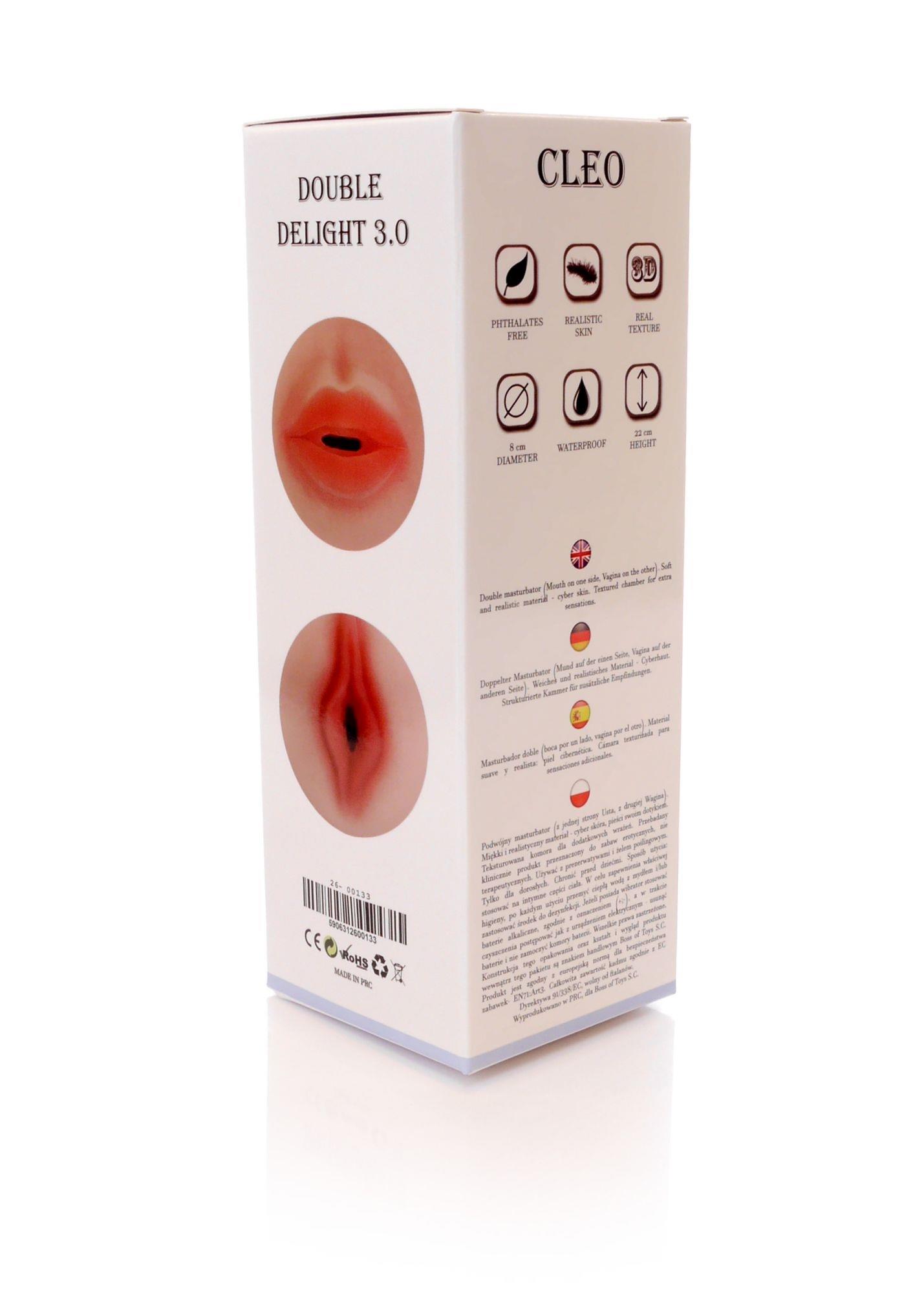 Masturbator- Cleo Double Delight 3.0