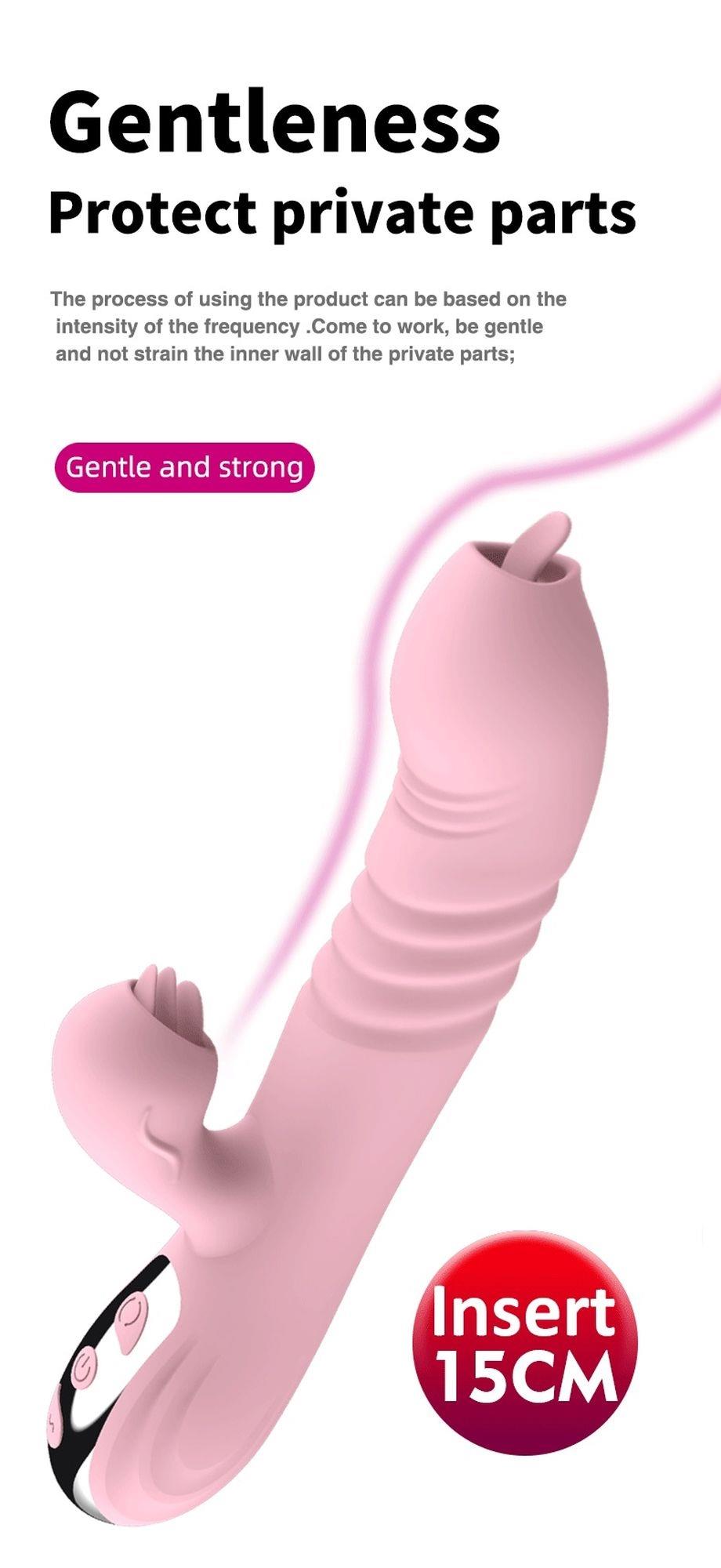 Wibrator-Fairy Usb 3 Functions Of Thrusting / 20 Vibrations