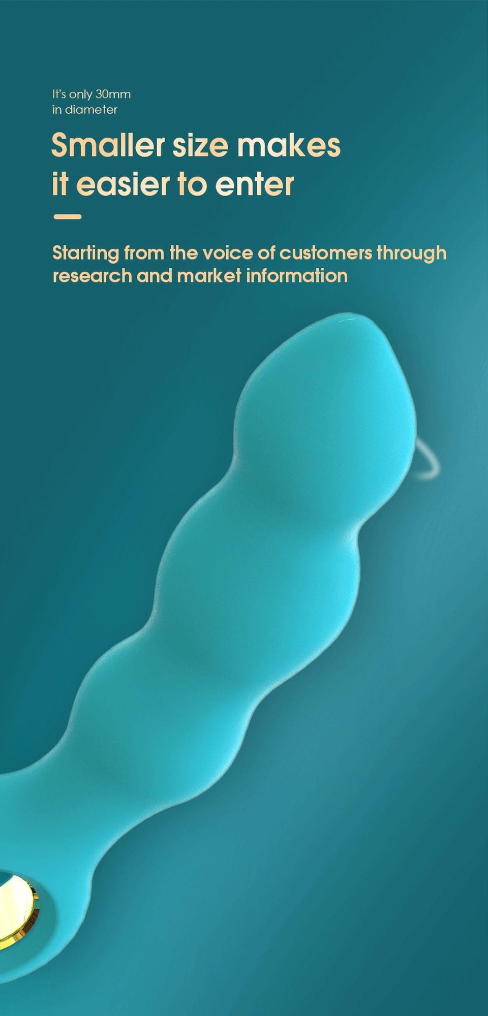 Stymulator-Angelo Male Prostate Triple Stimulation (Blue)