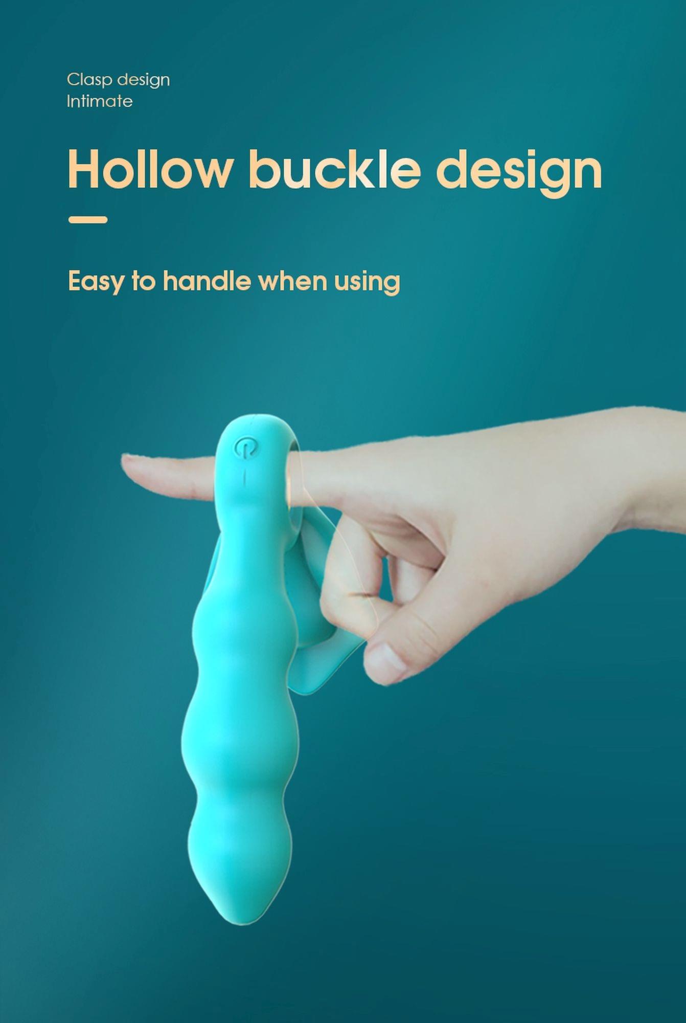 Stymulator-Angelo Male Prostate Triple Stimulation (Blue)