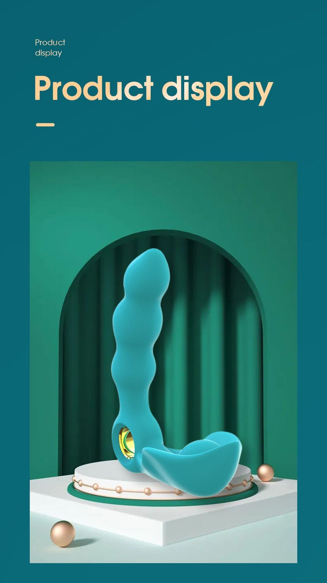 Stymulator-Angelo Male Prostate Triple Stimulation (Blue)