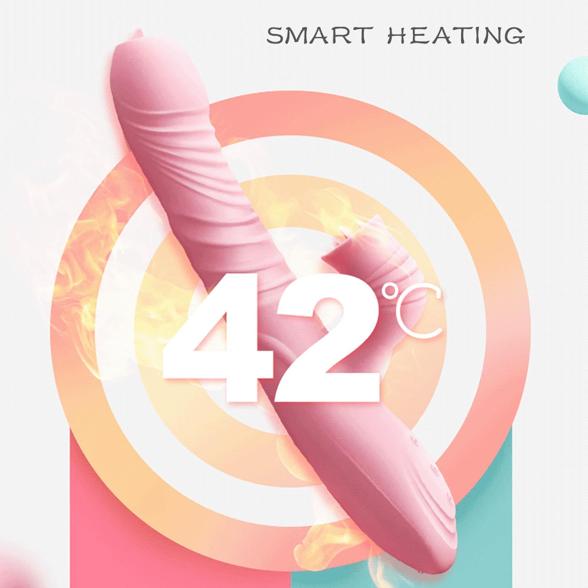 Wibrator-Fanny Usb -Pink