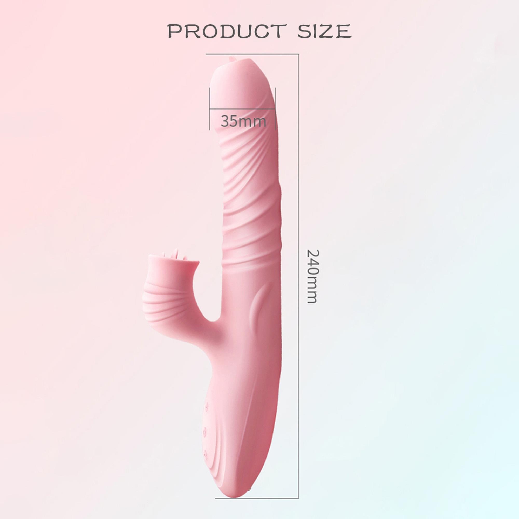 Wibrator-Fanny Usb -Pink