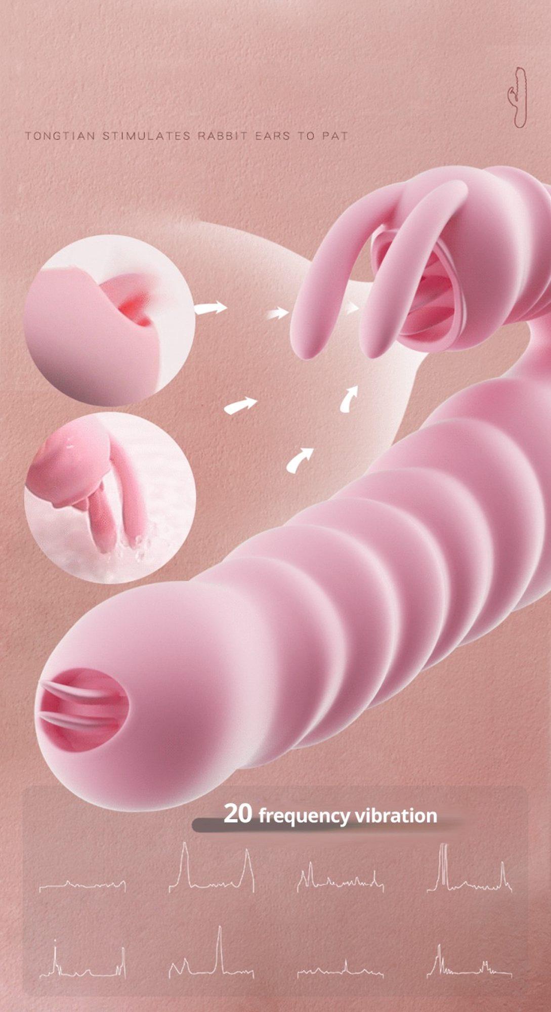 Wibrator-Hannah Usb -Pink