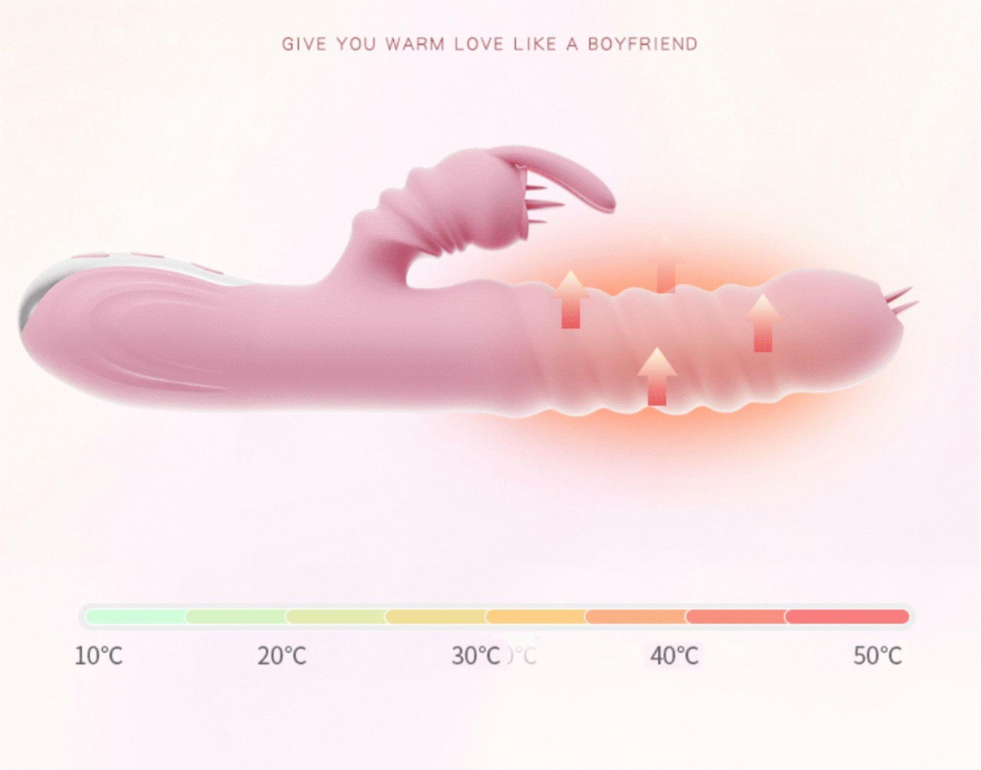 Wibrator-Hannah Usb -Pink