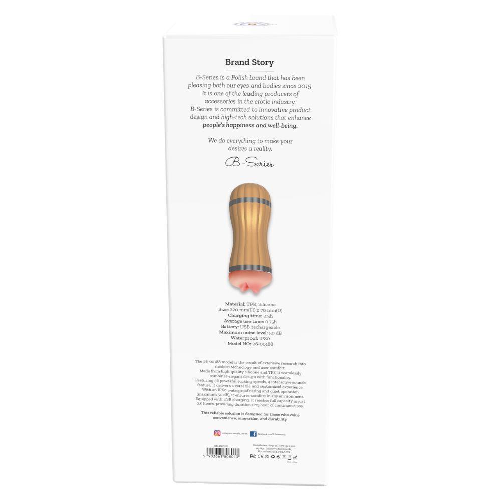 Masturbator- Bevis - 36 Functions Usb