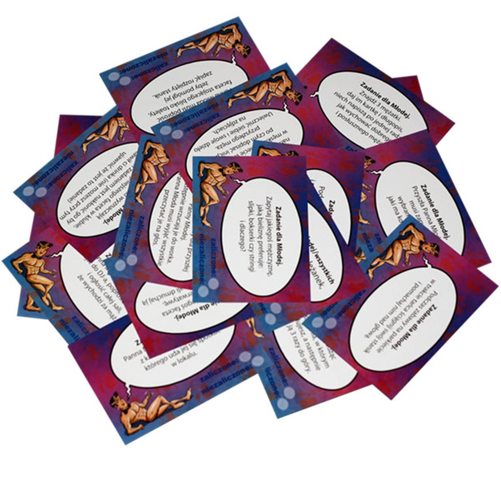 Gry-Gra Karciana Wieczór Panieński Z Zadaniami