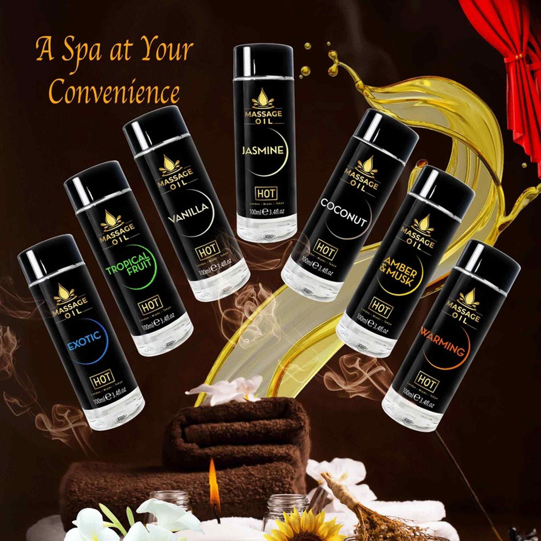 Hot Massage Oil  Warming