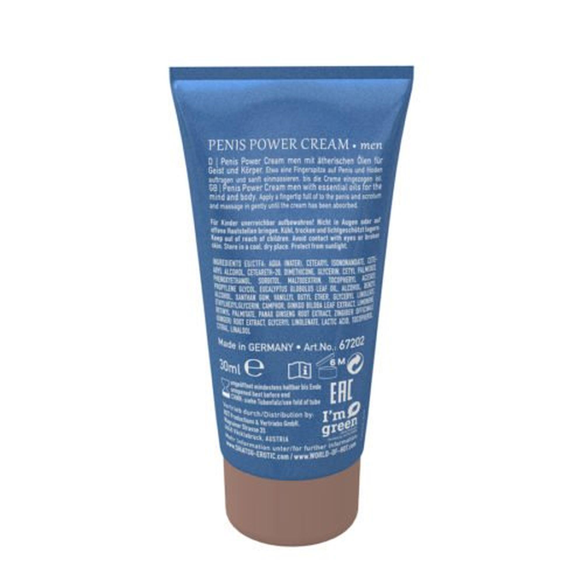 Żel/Sprej-Shiatsu Penis Power Cream Men 30Ml.