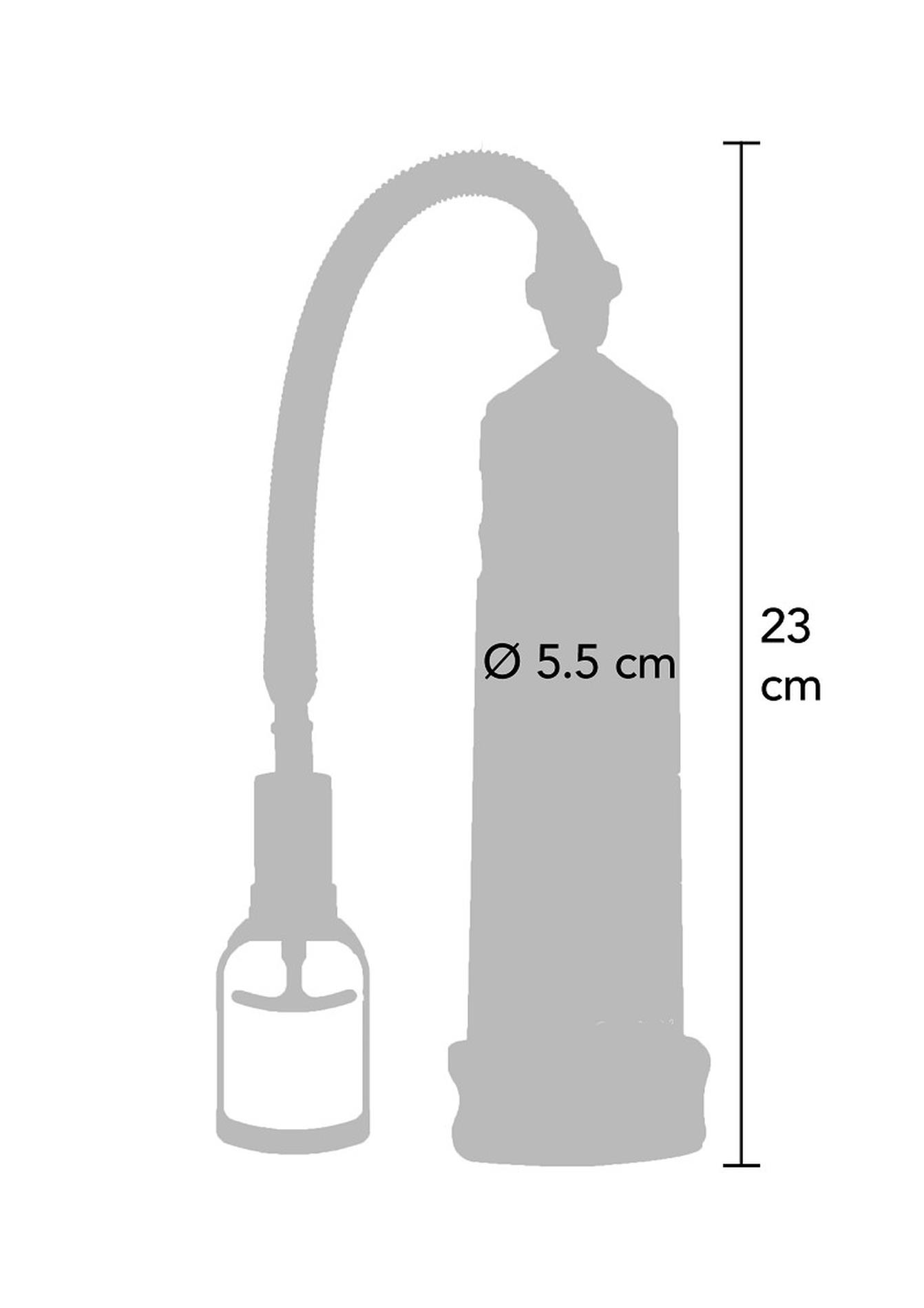 Power Massage Pump With Sleeve Transparent