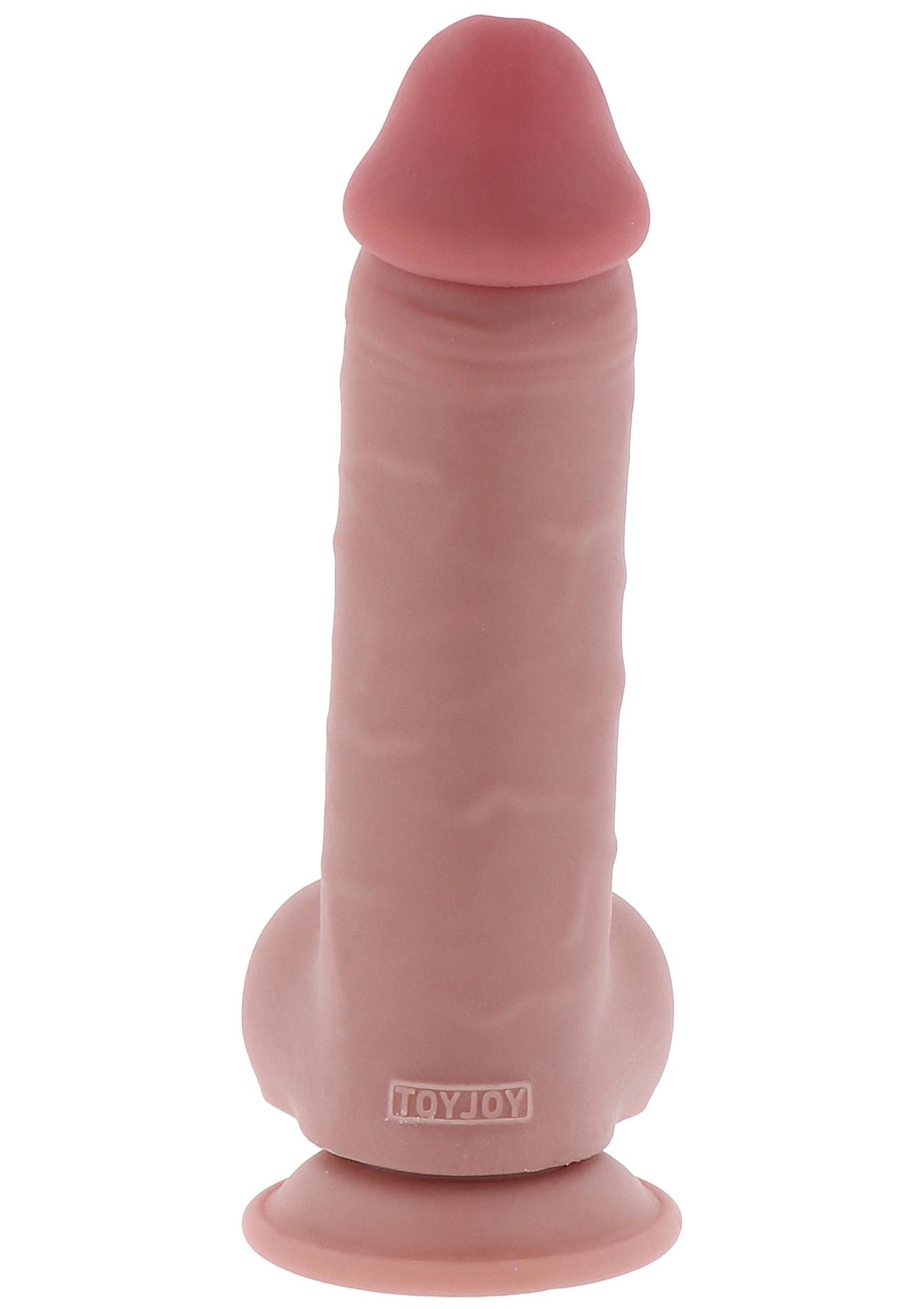Deluxe Dual Density Thick Dildo Tpe 20 Cm