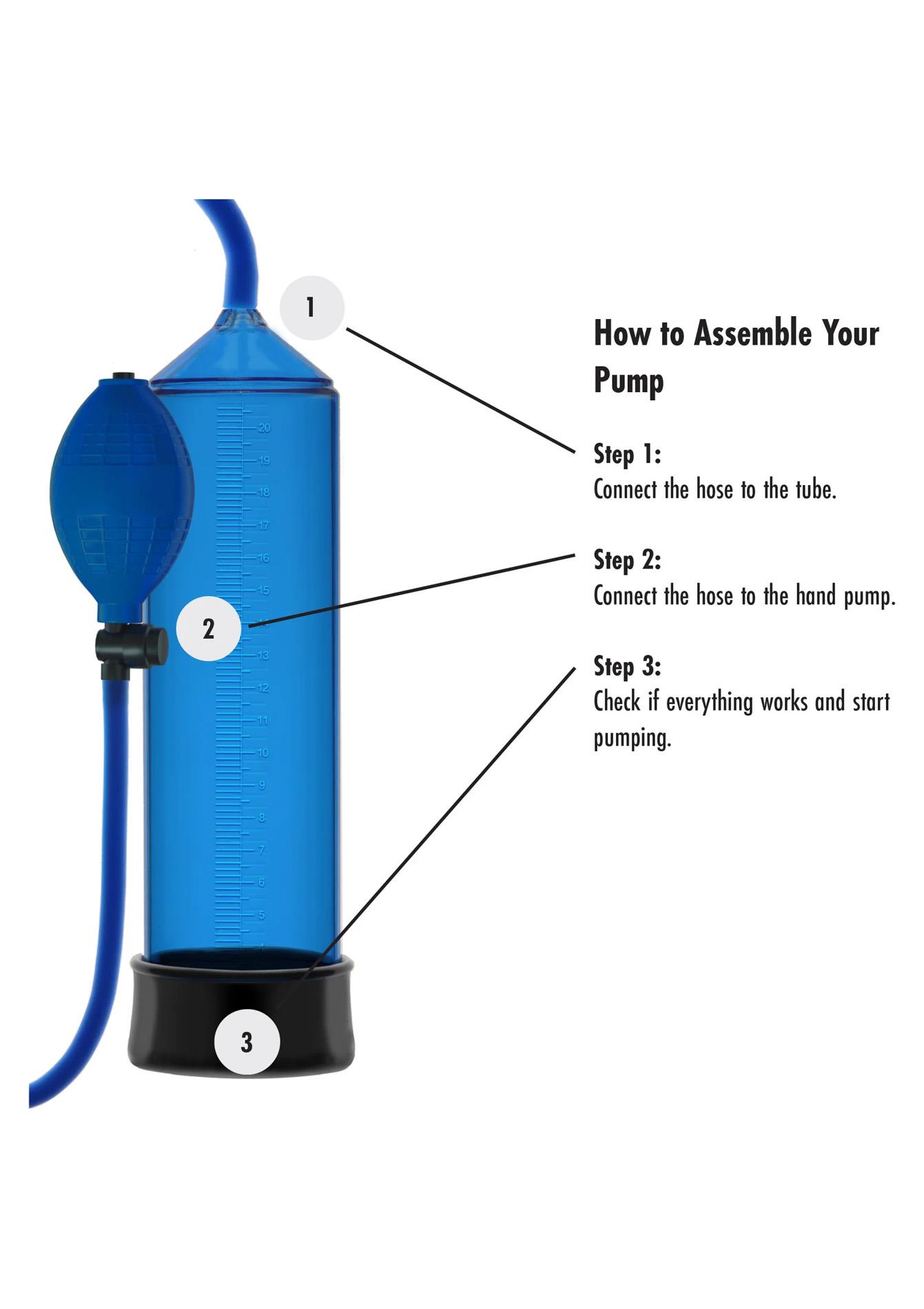 Starter Penis Pump Blue