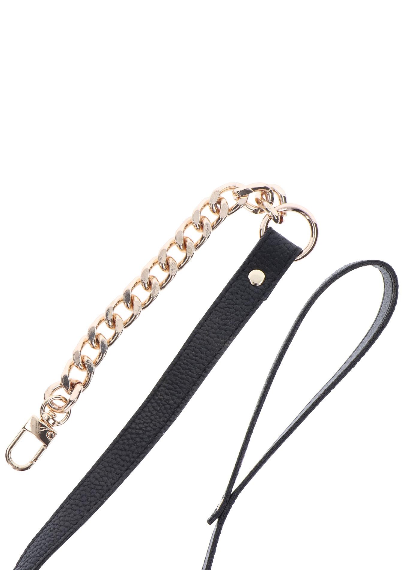 Statement Collar And Leash Rose Gold