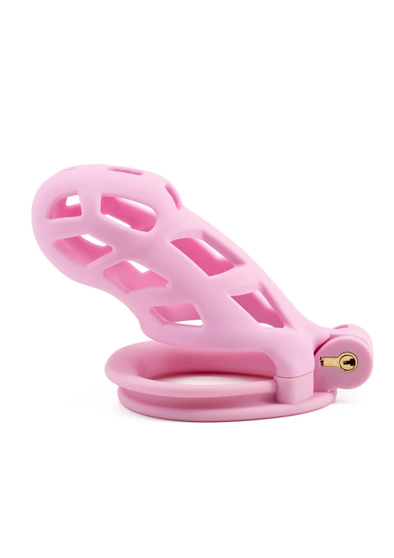 Penis Prison Cock Cage Long Pink