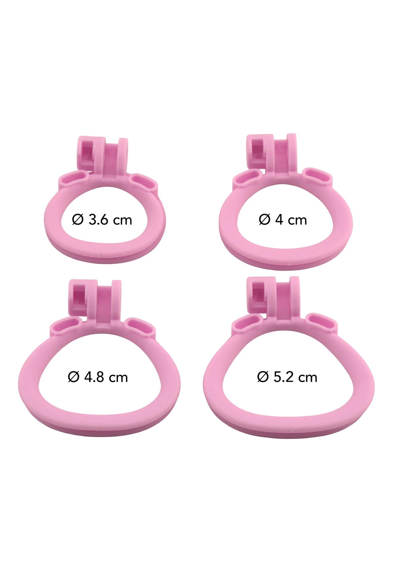 Penis Prison Cock Cage Long Pink