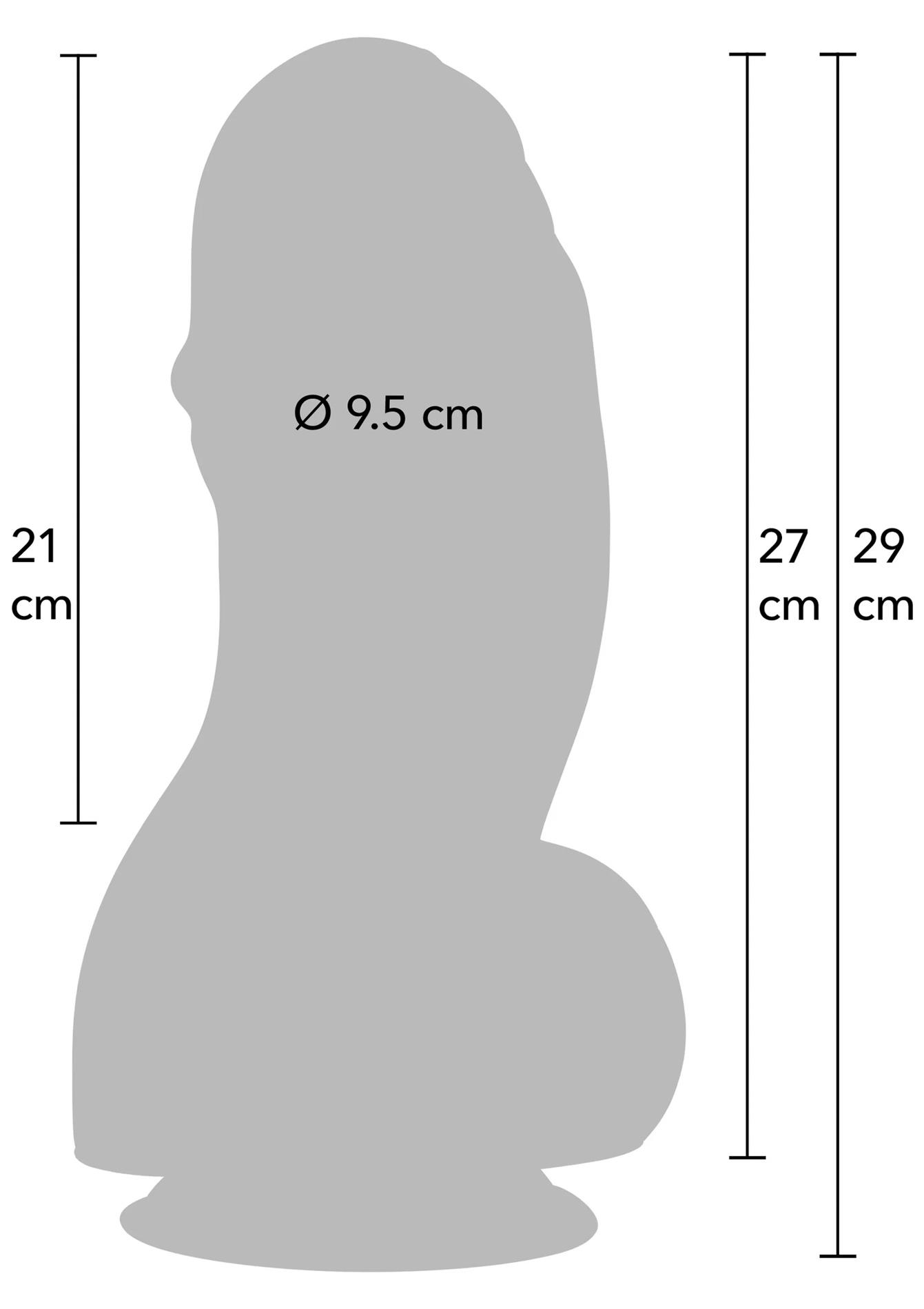 Fat Boys Dildo Pvc 27 Cm