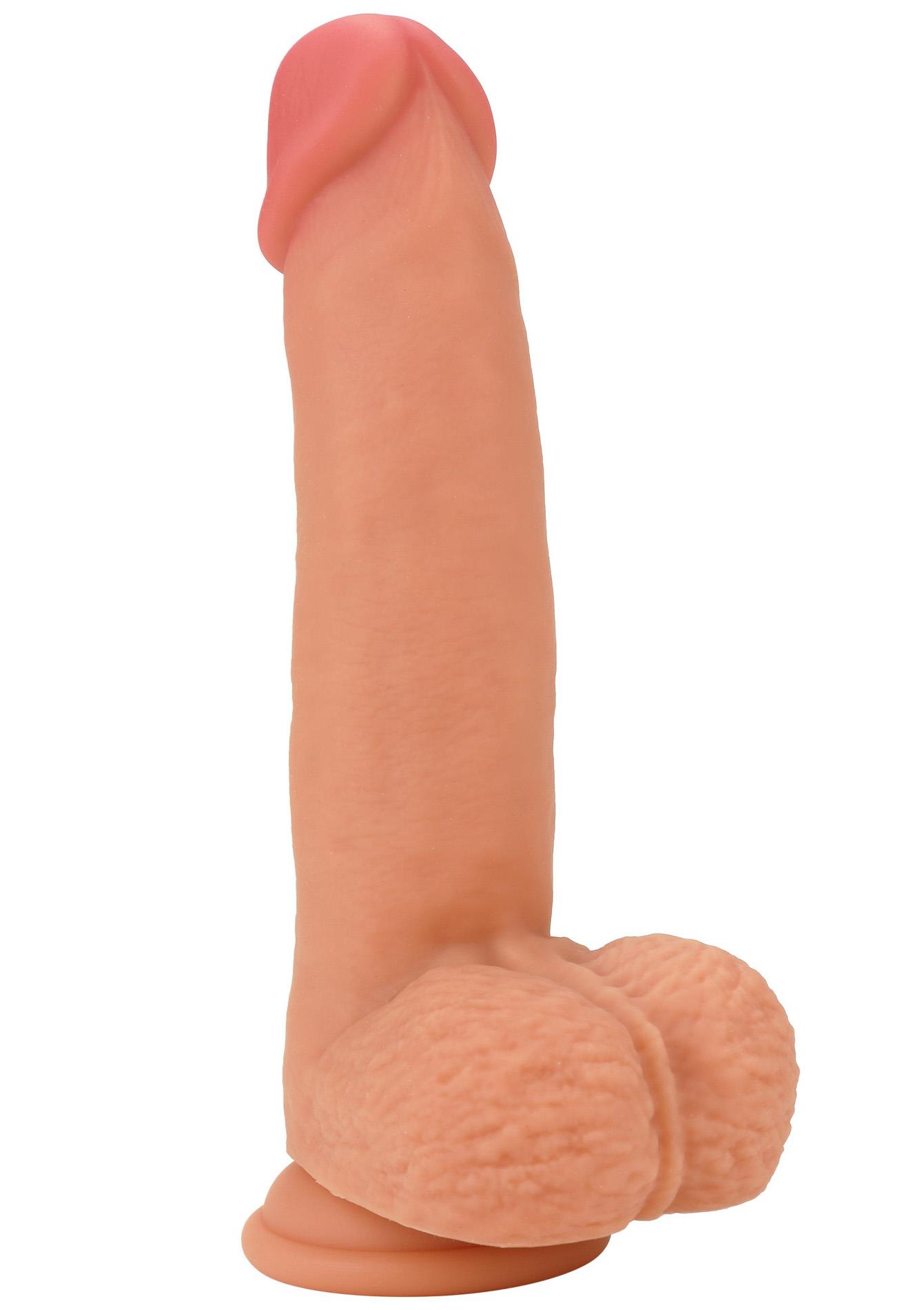 Realistic Dildo Liquid Silicone 18 Cm