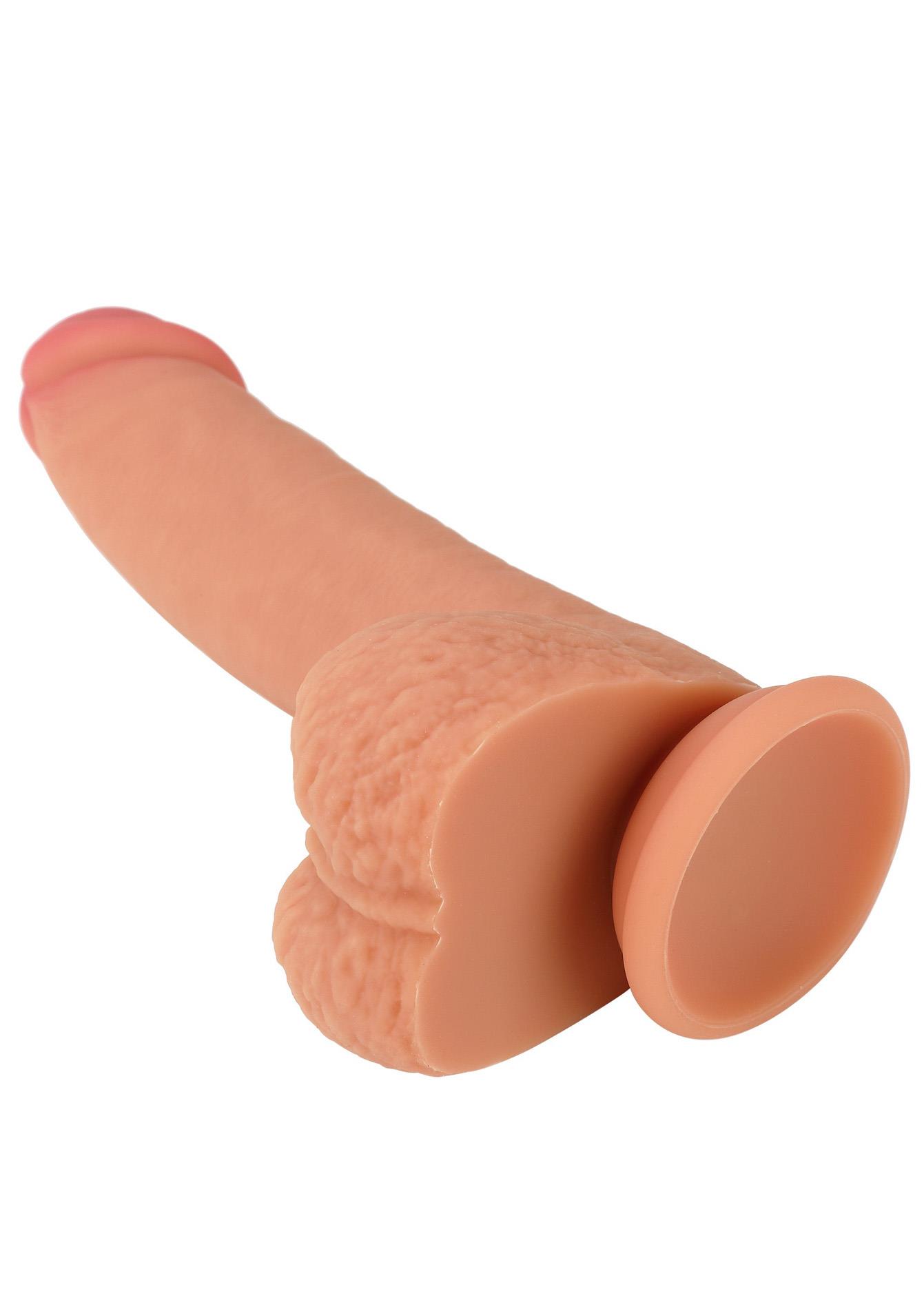 Realistic Dildo Liquid Silicone 18 Cm