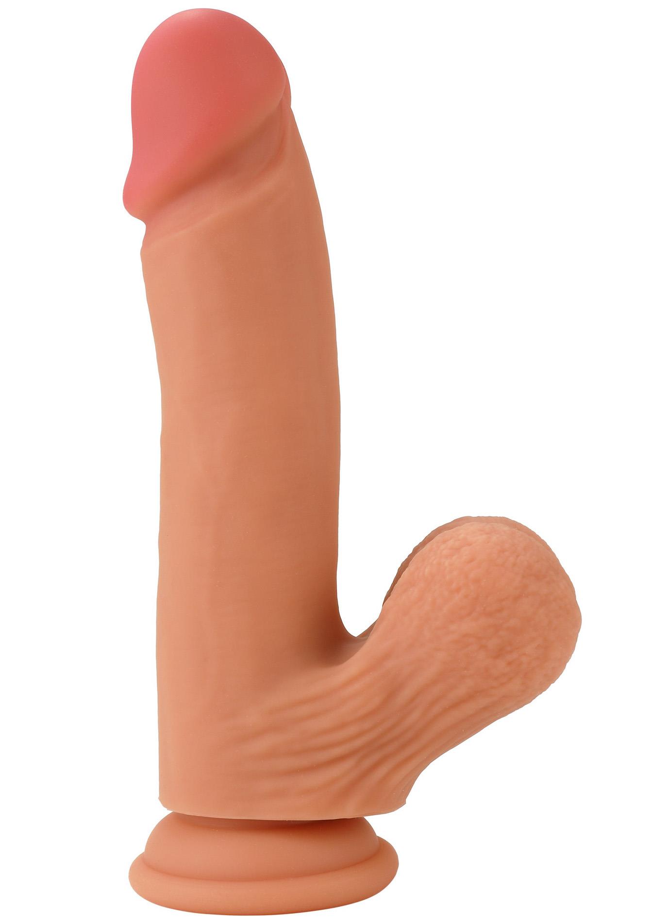 Realistic Dildo Liquid Silicone 19 Cm