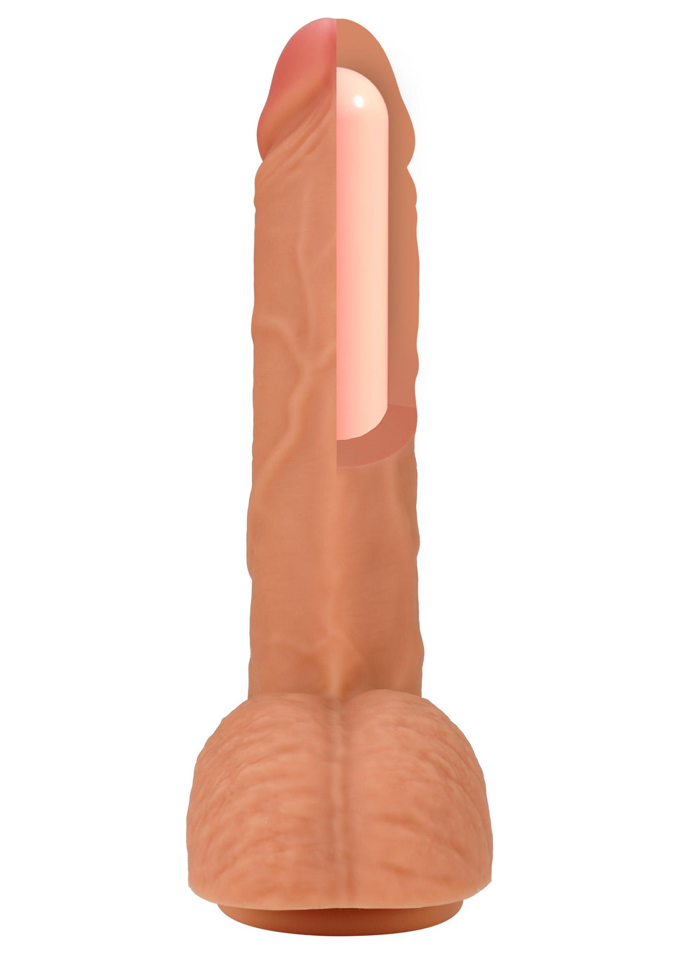 Realistic Dildo Liquid Silicone 23 Cm