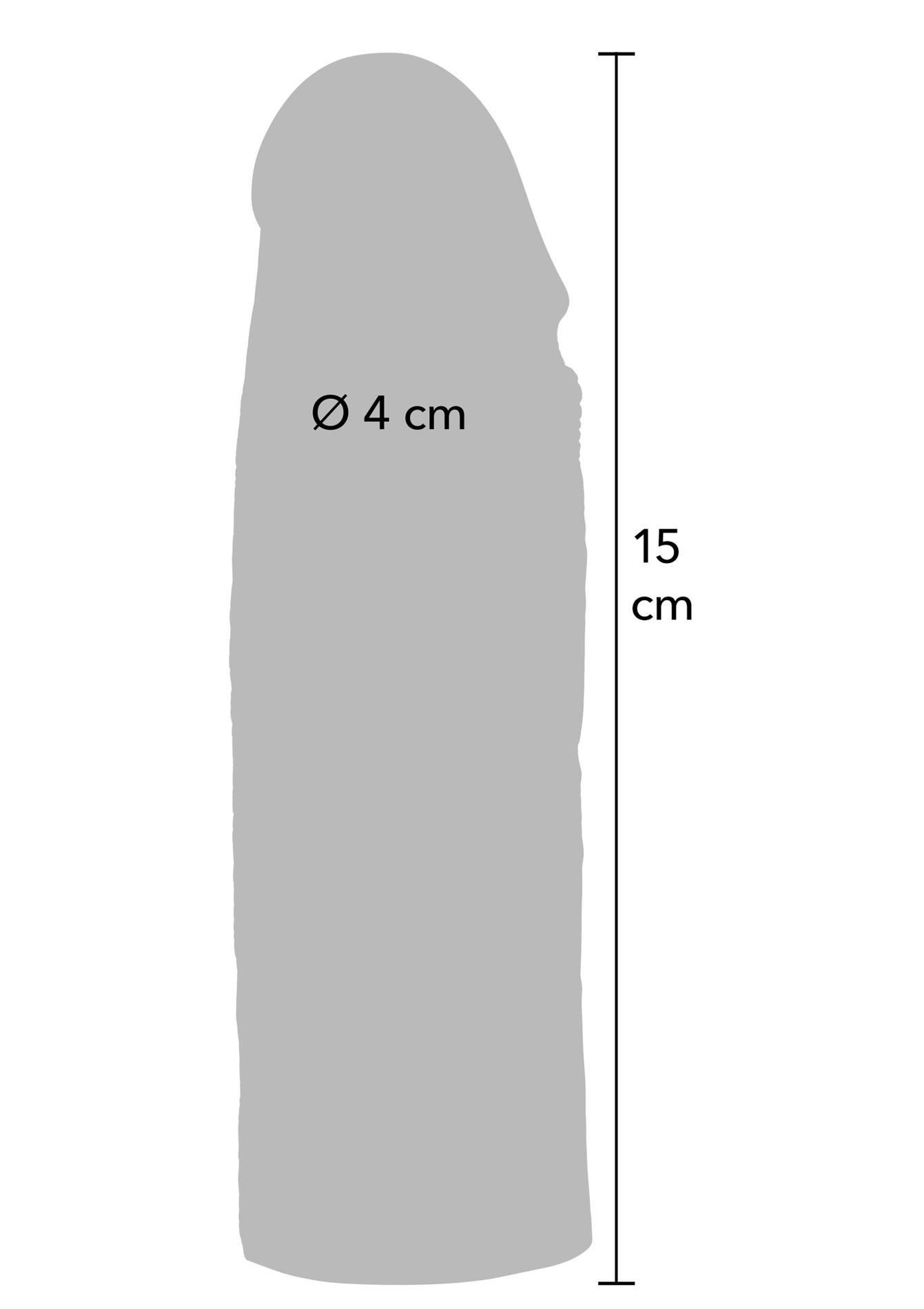 Penis Sleeve Liquid Silicone 15 Cm