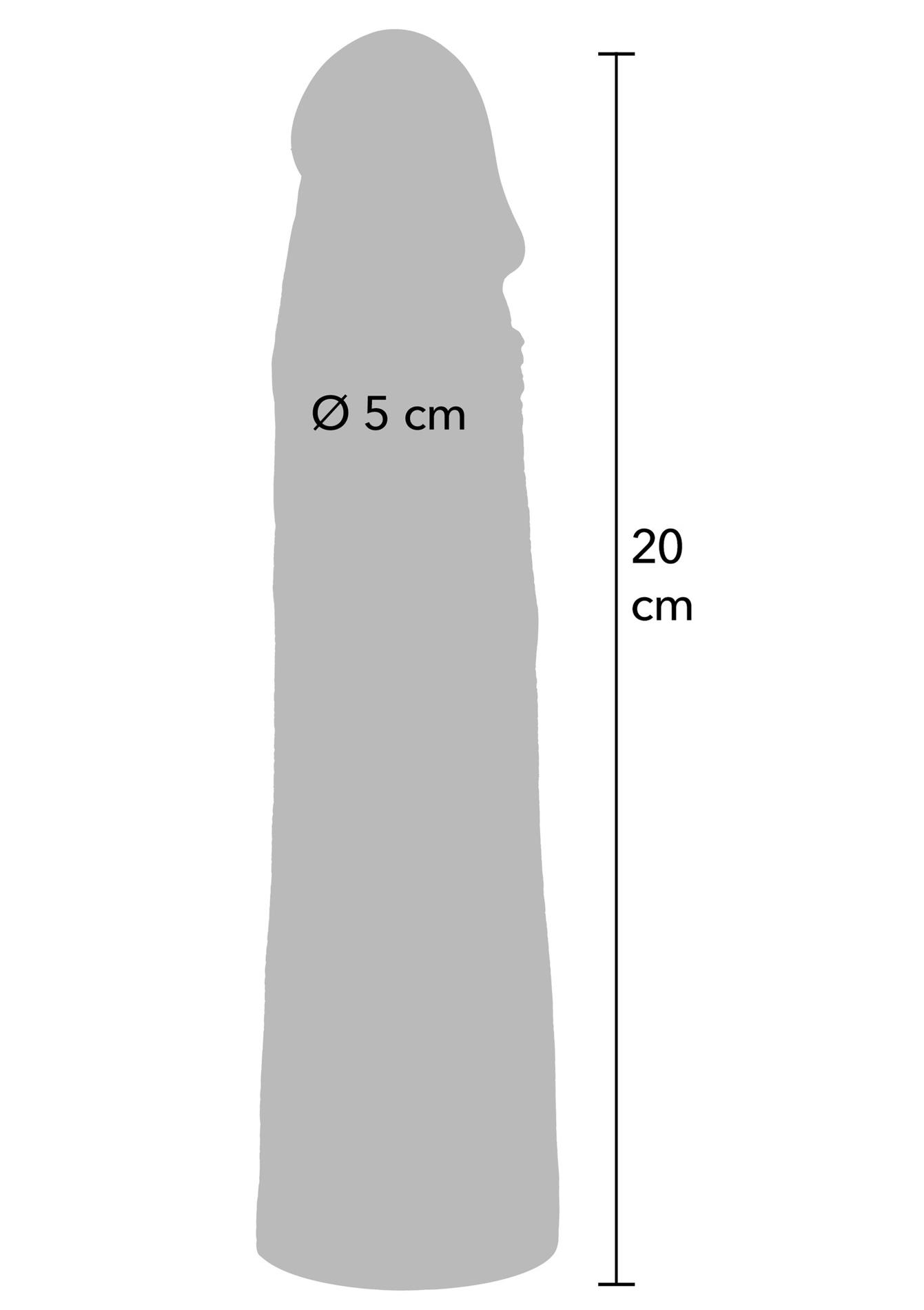 Penis Sleeve Liquid Silicone 20 Cm