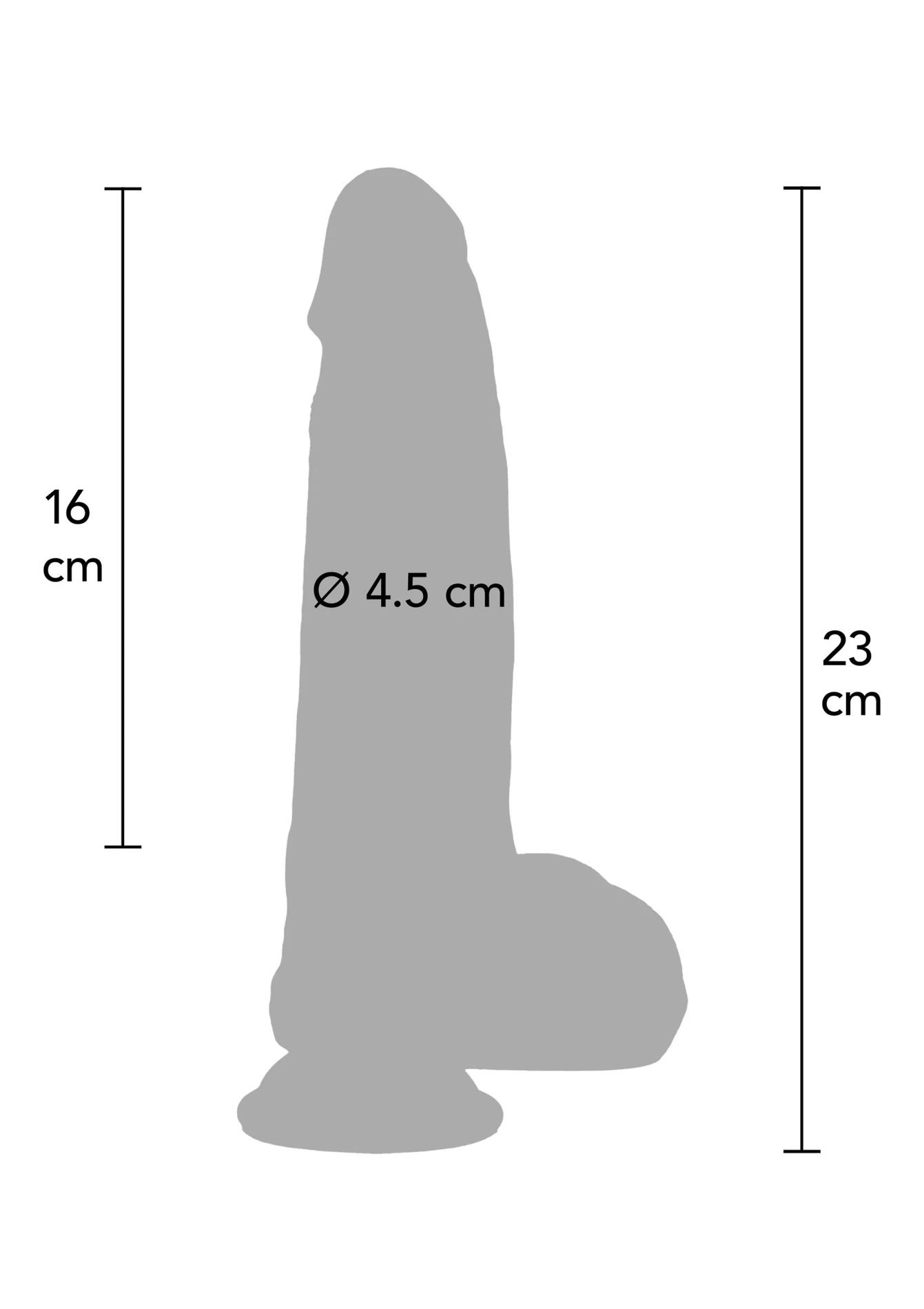 Ultra Realistic Dildo Silicone 18 Cm