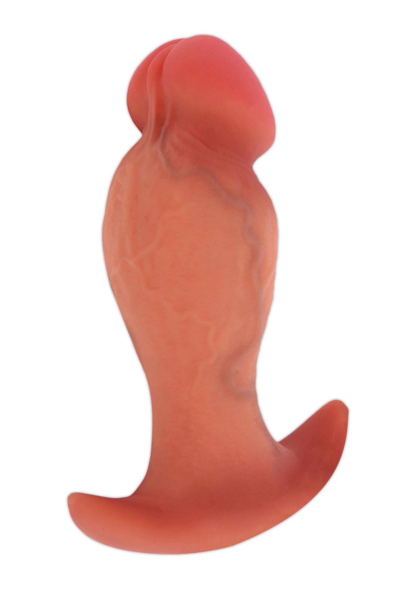 Realistic Buttplug Liquid Silicone 13 Cm