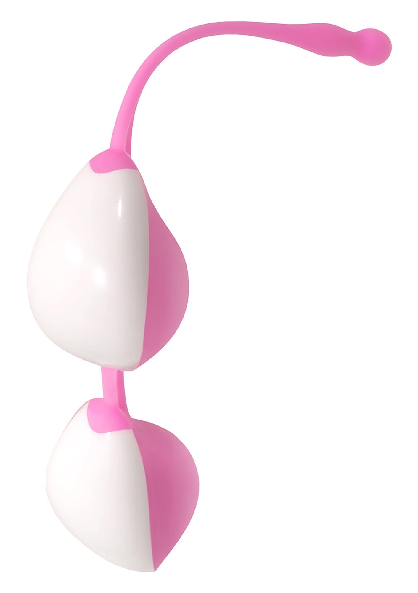 Kulki-Teardrop Duo Balls Pink