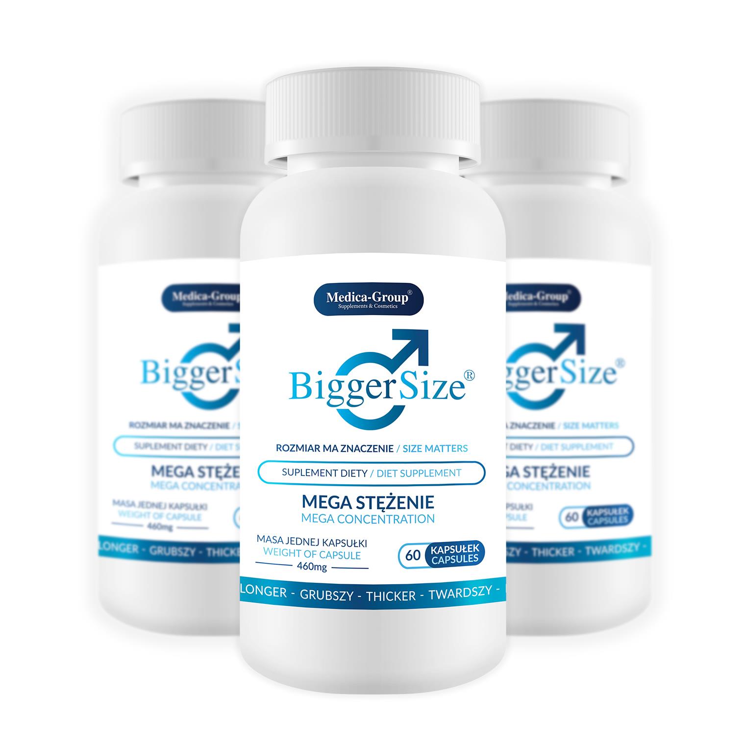 Supl.diety-Bigger Size - Kapsułki 60 Szt