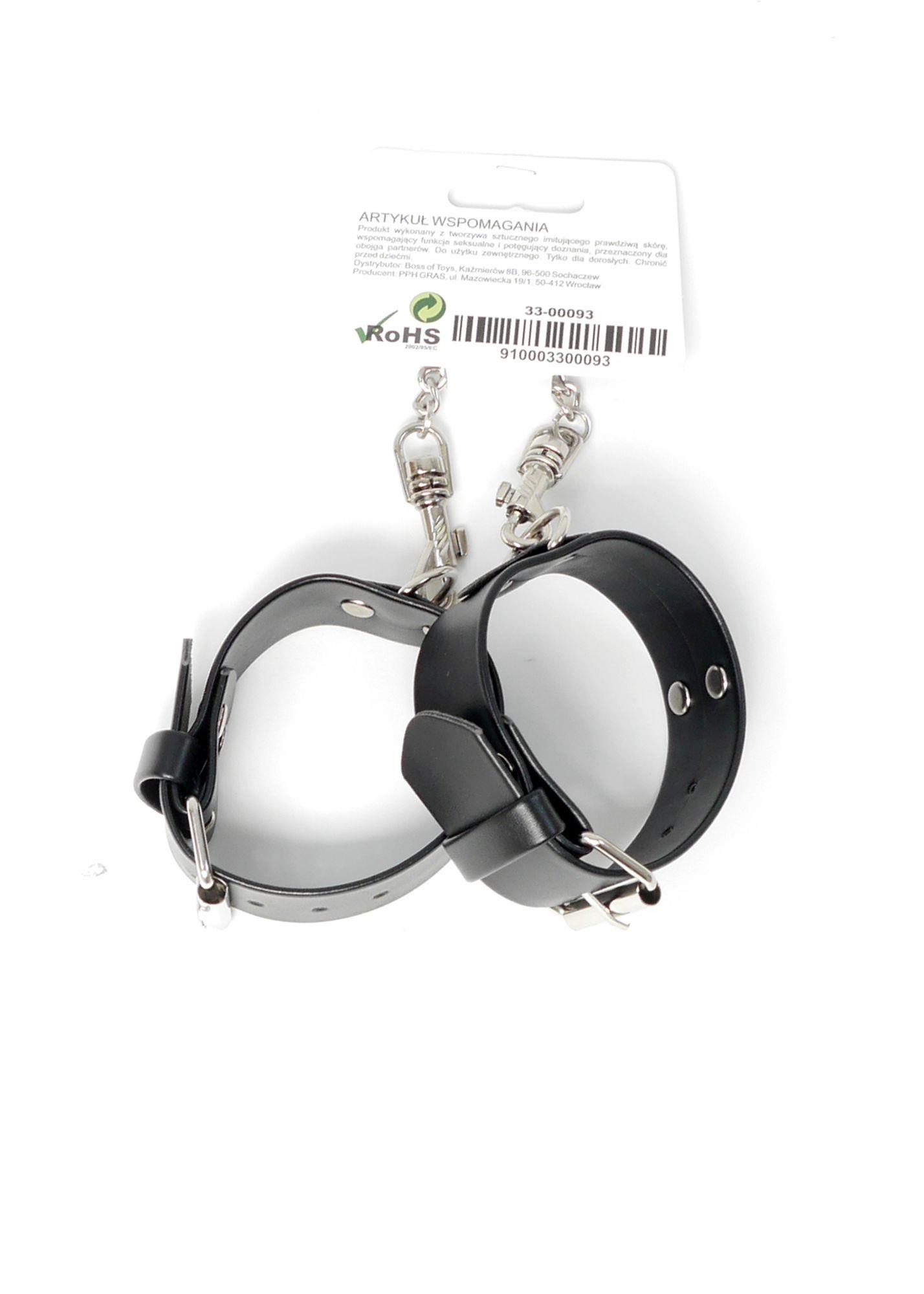 Fetish B - Series Handcuffs With Studs 3 Cm
