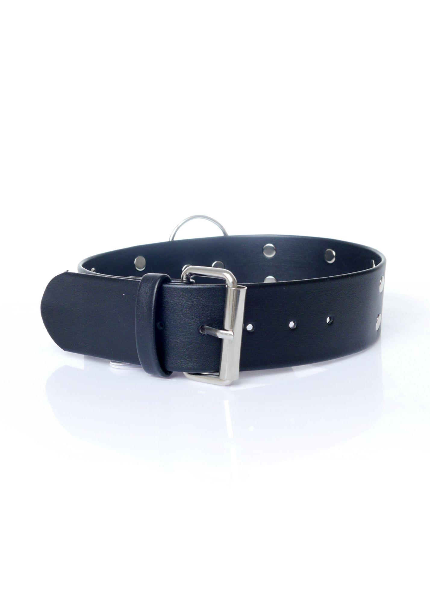 Fetish B - Series Collar With Studs 4 Cm