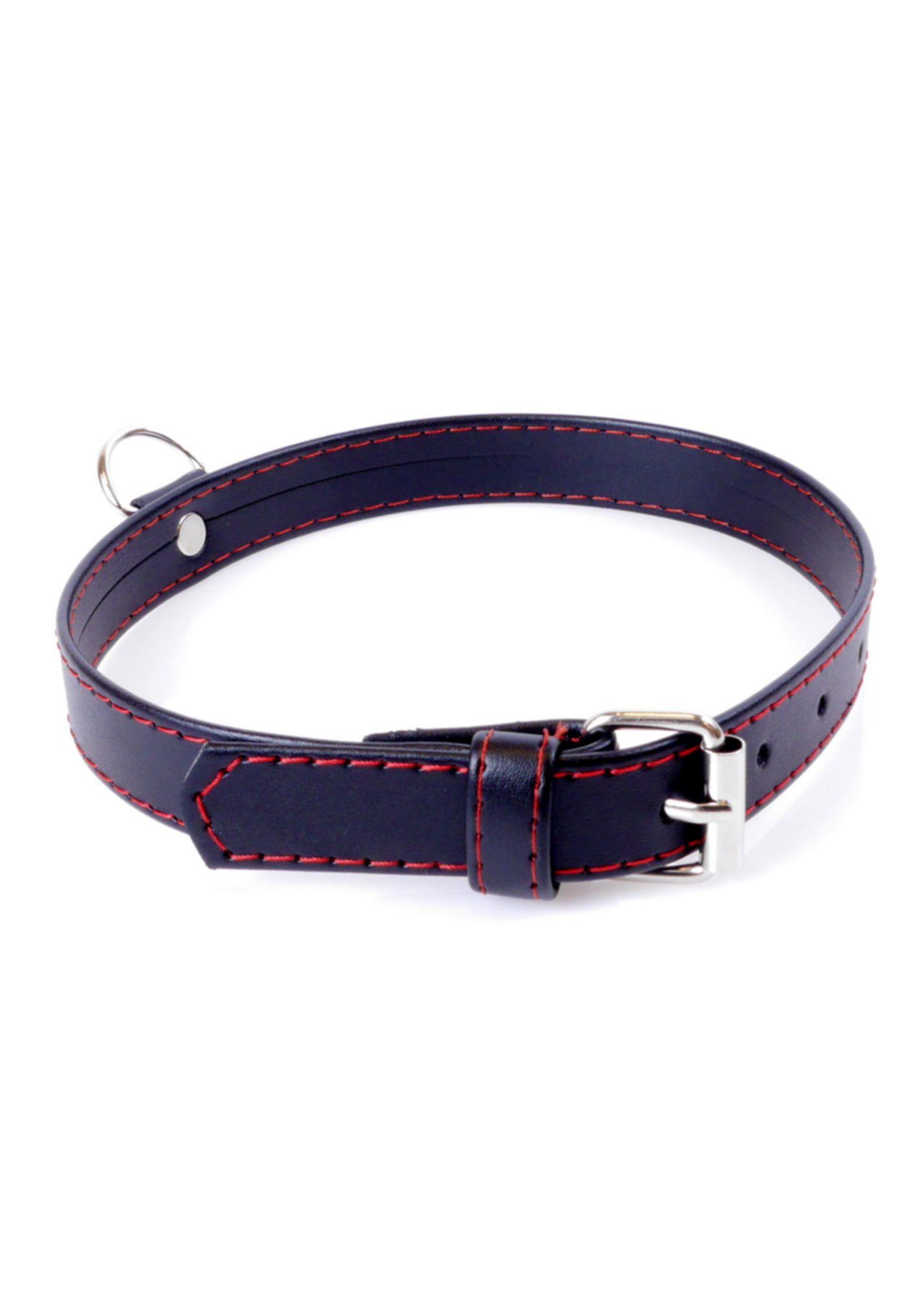 Fetish B -  Series Collar  2Cm Red Line