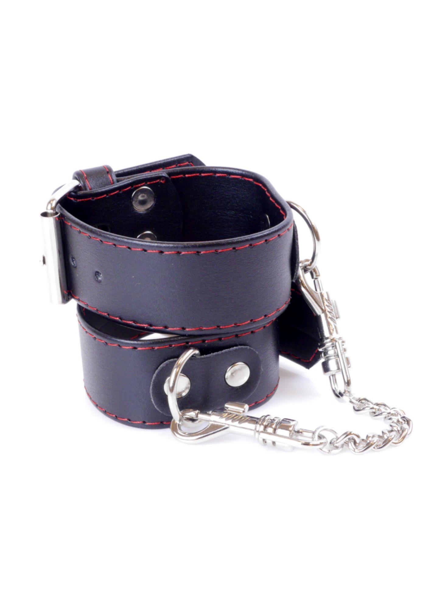 Fetish B - Series Handcuffs 3 Cm Red Lline