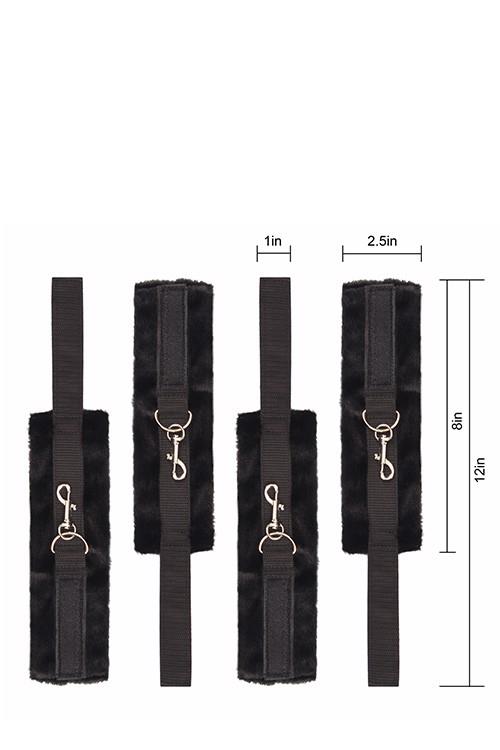 Blaze Bed Restraint Set