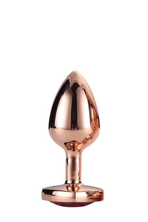 Gleaming Love Rose Gold Plug Small