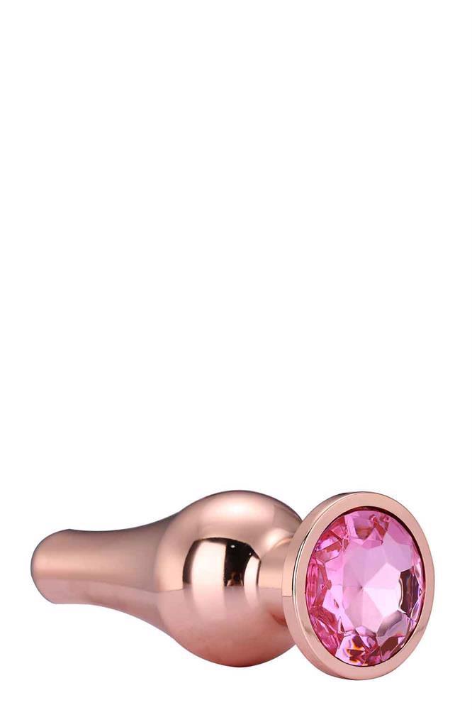 Gleaming Love Rose Gold Pleasure Plug S