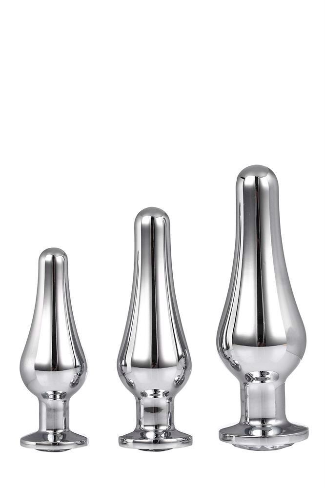 Gleaming Love Pleasure Set Silver