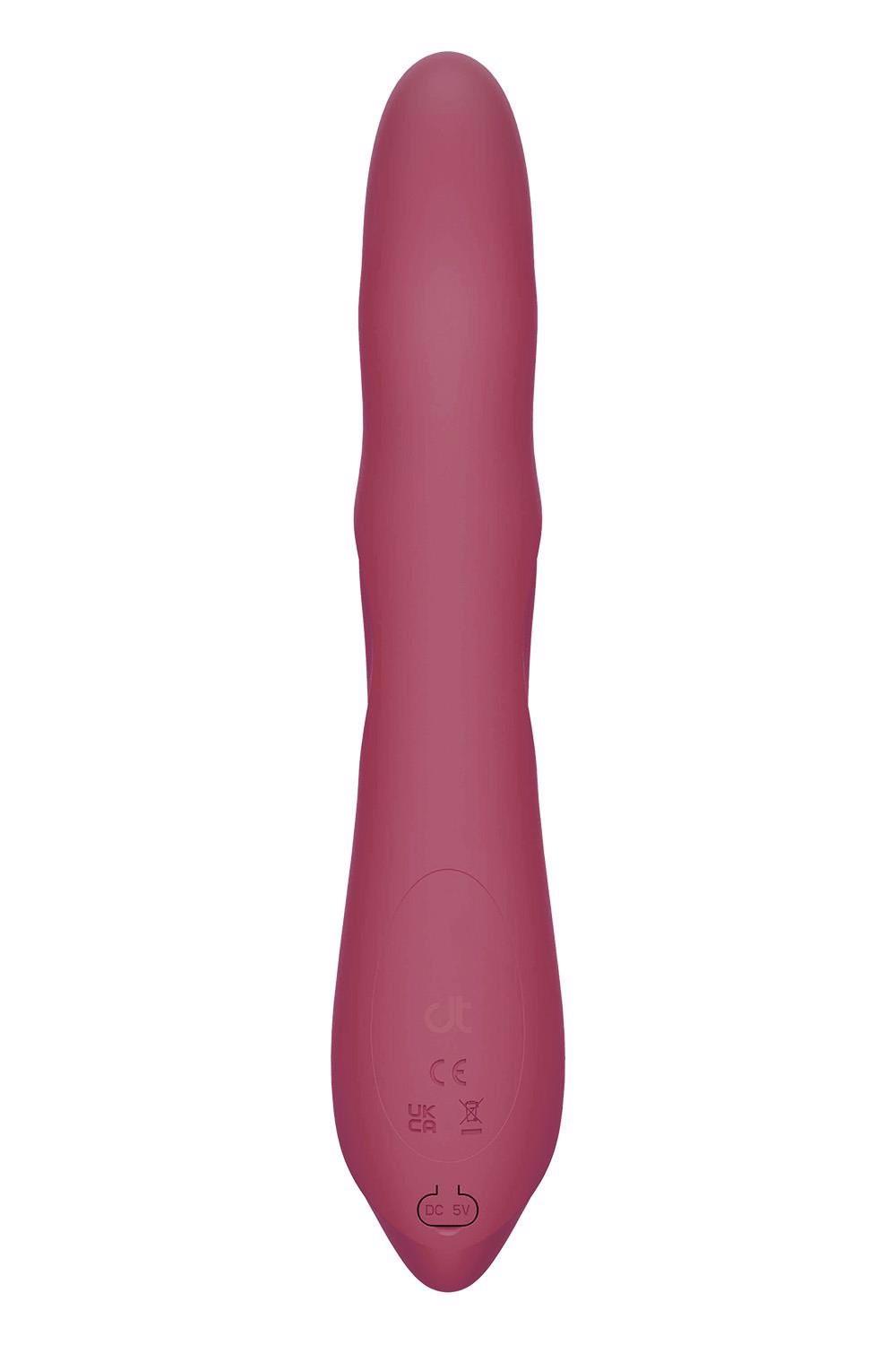Pulz Morgan Up And Down Duo Vibrator With Rotating Beads