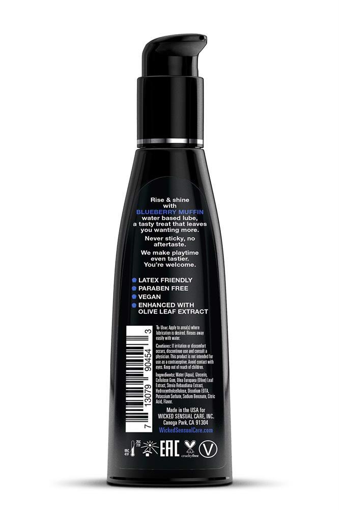 Wicked Aqua Blueberry Muffin Lube 120Ml