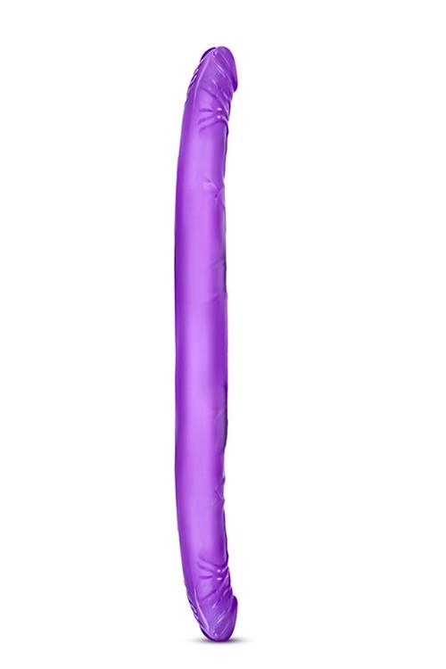 B Yours 16Inch Double Dildo Purple