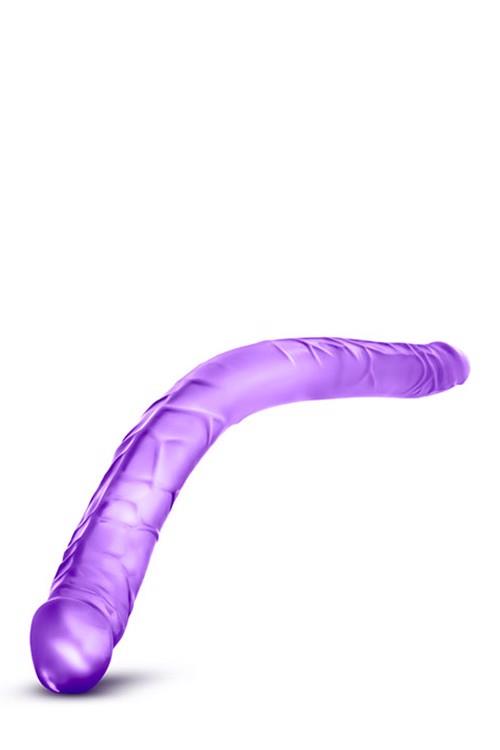 B Yours 16Inch Double Dildo Purple
