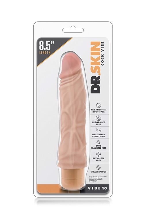 Dr. Skin Cock Vibe 10 Flesh