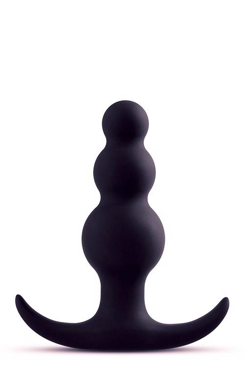 Anal Adventures Platinum Beaded Plug